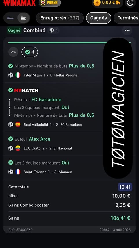 Preuve gain 19